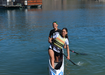 Tais Trimarchi y Agustina Díaz disputan el Panamericano de canotaje