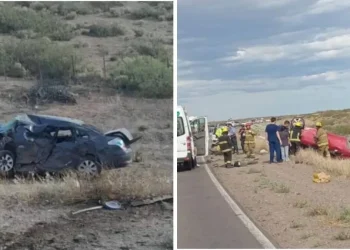 Tragedia en Neuquén: tres personas murieron en un terrible choque frontal en la Ruta 22