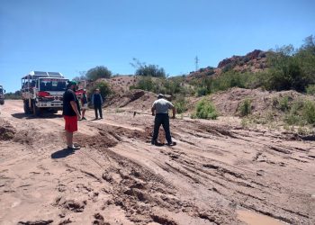 El camino del Cañón del Atuel entre derrumbes y zonas intransitables