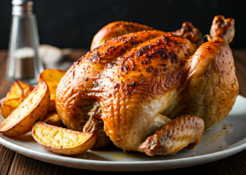 El secreto para condimentar de la mejor manera un pollo al horno