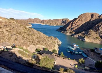 En plena época de riego entra más agua de la que se eroga en los diques del sur mendocino