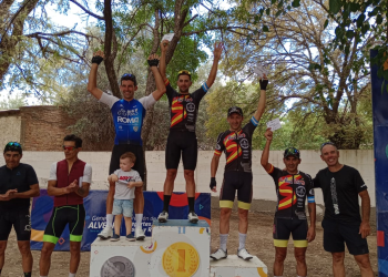Podios locales en una nueva fecha del campeonato alvearense de ciclismo