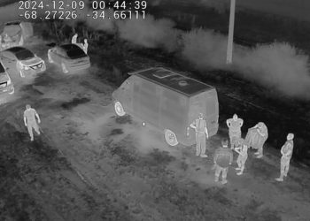 Rescate con drones de la Policía en San Rafael