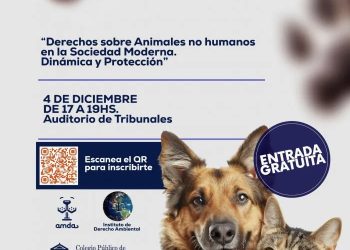 Derechos de los animales: una charla para promoverla conciencia social y jurídica