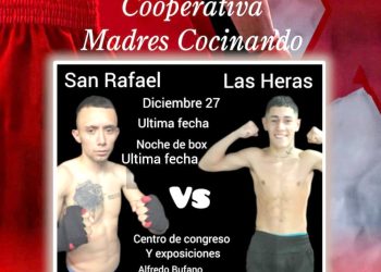La ong «Madres Cocinando» organiza una nueva fecha de boxeo para cerrar el año con solidaridad y deporte