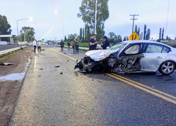 Alvear: choque múltiple pudo ser una tragedia