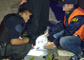 Dos hombres fueron detenidos por la Policía Federal cuando intentaban ingresar droga a San Rafael