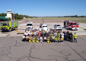 Harán un simulacro de accidente aéreo en el Aeropuerto Santiago Germanó