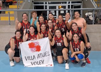 Villa Atuel C logró el ascenso a la A2 del vóley sureño