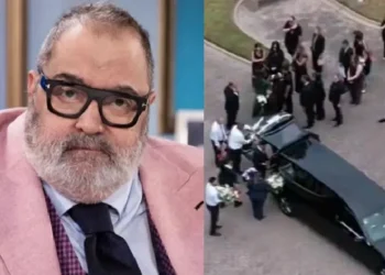 El último adiós a Jorge Lanata: el cortejo fúnebre llegó al cementerio