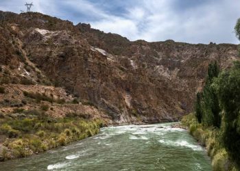 Los caudales del Atuel y el Diamante se ubican por encima de su promedio histórico