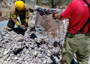 Tormenta en la zona este: “Techos volados, techos en las calles, chapas por todos lados”