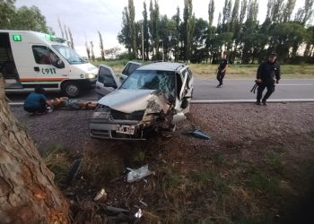 Ruta 143: tres lesionados en un choque