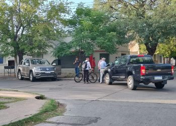 Hace instantes: impresionante choque en el centro