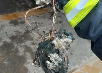 Bomberos de Villa Atuel lograron contener un incendio ocurrido en una vivienda por una sobrecarga eléctrica