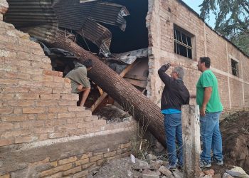El Municipio ayuda a las familias que sufrieron daños en los techos de sus viviendas en Real del Padre y Jaime Prats