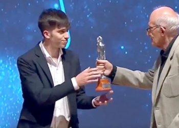 Santiago Lorenzo, orgullo local, representante en las Olimpiadas y Olimpia de Plata en tenis de mesa