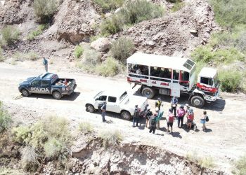 Operativo de rescate en el Cañón del Atuel y Valle Grande: la Policía ya evacuó a 30 personas y continúa trabajando en la zona