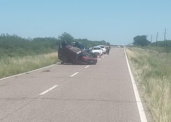 Corral de Lorca: una familia entera lesionada en un vuelco