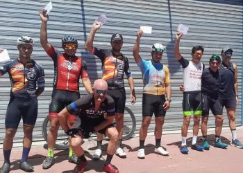 Gran tarea de ciclistas locales en el campeonato alvearense de ruta