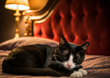 Un veterinario explicó los beneficios que tiene dormir con un gato