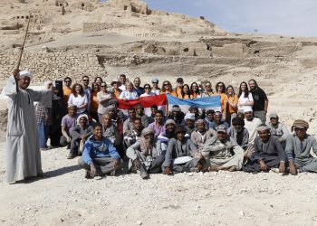 Con presencia sanrafaelina cerró una nueva campaña en Egipto del “Proyecto Amenmose”