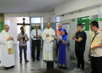 El Jubileo 2025 llegó a pacientes y personal del hospital Schestakow