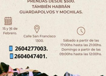 El grupo solidario Las Paredes trabaja en la organización de una feria de ropa