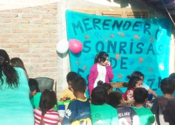 Inicio de clases: el merendero “Sonrisas de esperanza” busca ayuda para los chicos que asiste