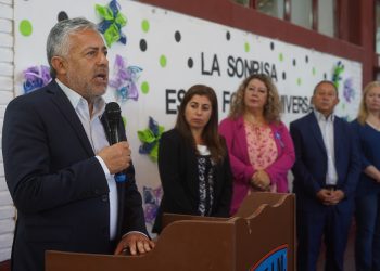 El Gobernador Cornejo inauguró aulas en Malargüe y reafirmó el compromiso con la educación y el empleo