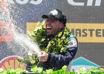 Podio de Gonzalo Antolín en la 1ª fecha del Turismo Nacional