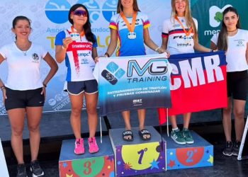 Podios sanrafaelinos en la 39º edición del Triatlón Internacional Vendimia