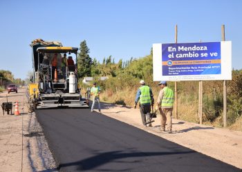 Vialidad Mendoza ya asfalta las rutas 160 y 177 de San Rafael