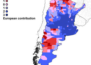Mapa Étnico Argentino: en el sur provincial predominan los descendientes de europeos