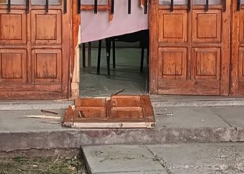 Cuadro Nacional: daño y robo en la delegación municipal