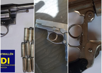 A contramano de Nación, la Policía de Mendoza no reutilizará armas secuestradas a delincuentes