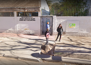 Piden “manos voluntarias” para pintar la Escuela Blanca Notti de Cuartara