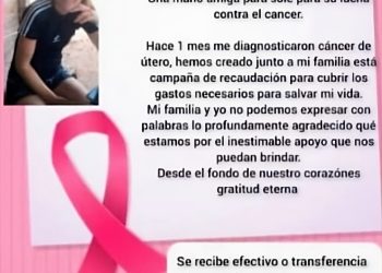 Una mano amiga para Soledad: lucha contra el cáncer y necesita de todos