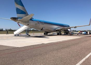 Buscan un “acuerdo de sostenibilidad” para que Aerolíneas Argentinas tenga un vuelo diario a San Rafael
