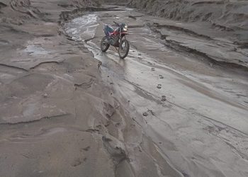 Otra vez la Ruta 179 a Punta del Agua quedó “destruida” por una tormenta
