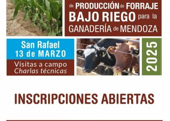 Segunda jornada sobre forraje bajo riego: una oportunidad para la ganadería mendocina