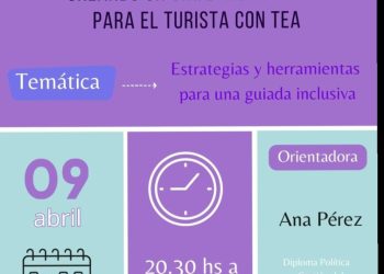 Invitan a participar de una charla sobre el turismo para personas con TEA