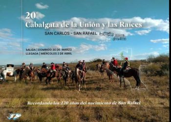 La Cabalgata “De la Unión y las Raíces” partirá de San Carlos el 30 rumbo al Fuerte San Rafael del Diamante