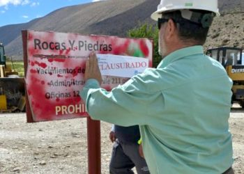 La Autoridad Ambiental Minera ordenó la clausura de una mina en El Sosneado y le impuso una multa millonaria