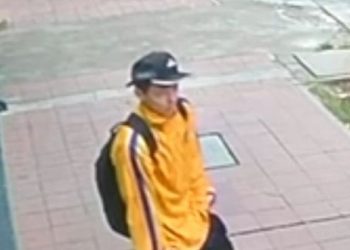 Se llevó una mochila de una camioneta y buscan dar con el ladrón