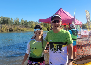 Victoria de María Eugenia Catalano y Juan Pablo Radys en las 32 Millas La Regata del Limay