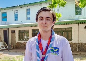 Joven realiza un voluntariado scout en Dinamarca