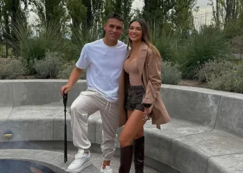 Lautaro Martínez estuvo en Mendoza con su esposa: qué bodega visitó