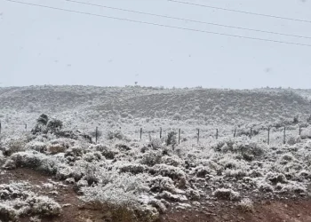 La zona del sur de Mendoza donde ya cayó nieve y es un mirador espectacular
