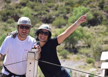 Influencer brasileño destacó las bellezas de San Rafael, aunque el trayecto desde Mendoza “es cansador”